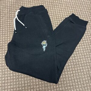 GOAT Black Jogger Pants Sz Medium